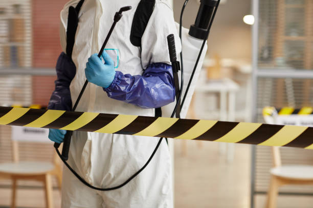 Professional Drug Lab Cleanup technician working in Old Westbury, NY
